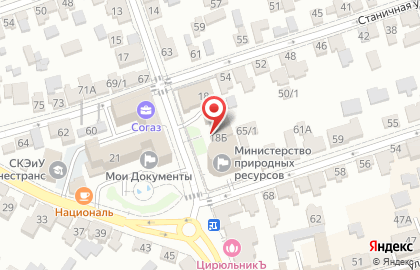Министерство природных ресурсов и охраны окружающей среды Ставропольского края в Ставрополе на карте