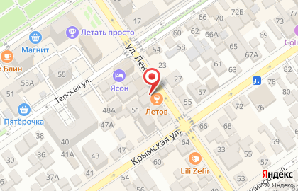 Табаков на карте