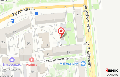 Красноярский отдел Енисейского казачьего войска на карте