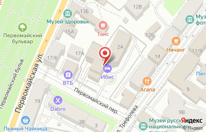 Ресторан в Ярославле на карте
