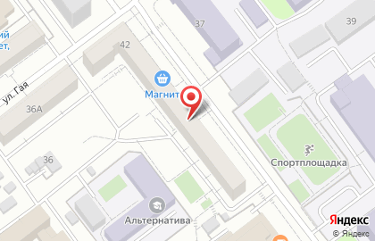 Семейная на улице Лукачёва на карте