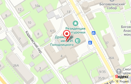 Фабрика-кухня на улице Симановского на карте