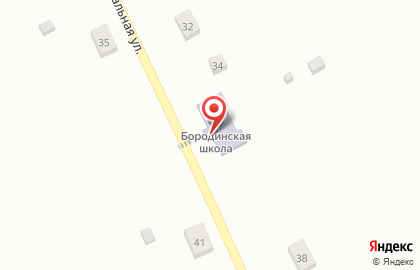 Бородинская основная общеобразовательная школа на карте