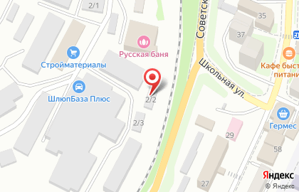 Комплекс Русская баня на карте