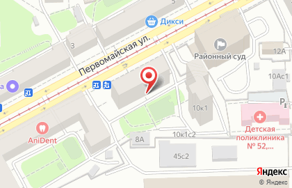 Айсель на Первомайской улице на карте