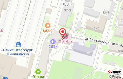 Студия маникюра и красоты City Nails на Площади Ленина на карте