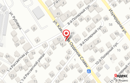 Салон красоты Сияние в Ленинском районе на карте