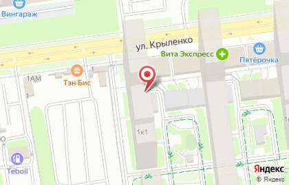 Центр по уходу и присмотру за детьми Смайлики в Санкт-Петербурге на карте