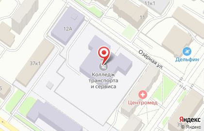 Участковая избирательная комиссия №961 на Озёрной улице на карте
