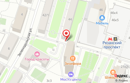 Магазин Великолукский мясокомбинат в Москве на карте