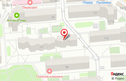 Магазин разливного пива Берлога в Коминтерновском районе на карте