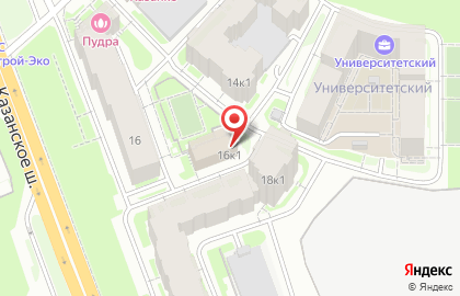 Торгово-сервисная компания Америт в Нижегородском районе на карте