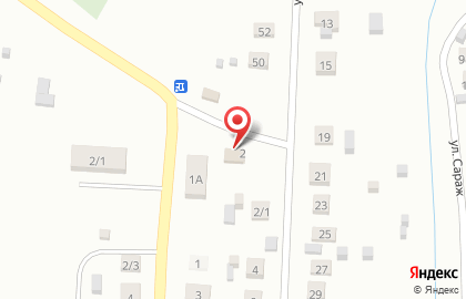 Продовольственный магазин на улице Свердлова на карте