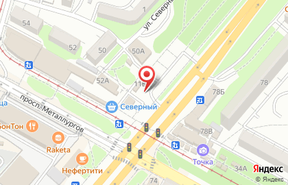 Киоск фастфудной продукции в Краснооктябрьском районе на карте