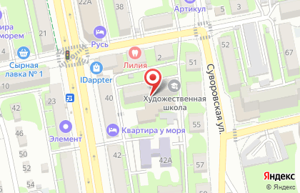 Детский центр Малыш на карте