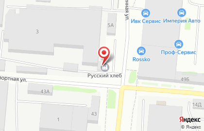 Комбинат Русский хлеб на Сельскохозяйственной улице на карте
