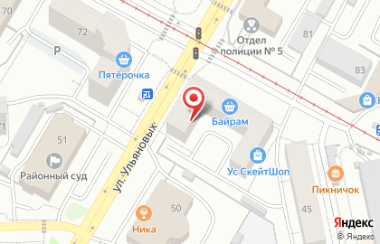 Адвокат Хамидуллин Ф.А. на карте