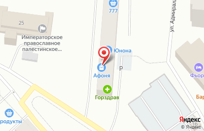 Магазин сантехники Афоня на Комсомольской улице на карте