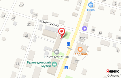 Парикмахерская Милана на улице Ленина на карте