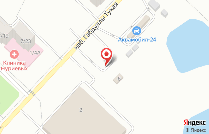 АЗС Кузкей в Набережных Челнах на карте