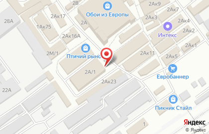ТЦ Пассаж на Ново-Вокзальной улице на карте