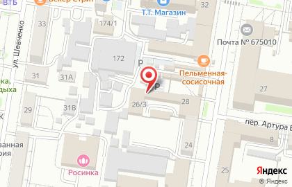 Магазин Conte на Пионерской улице на карте