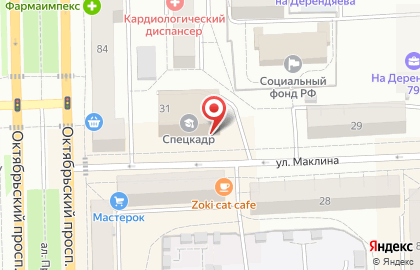 Группа компаний АвтоСпас на улице Маклина на карте