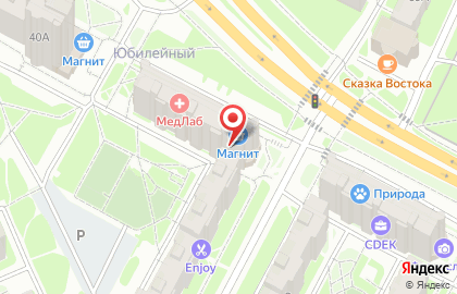 Магазин разливного пива Fast beer на карте