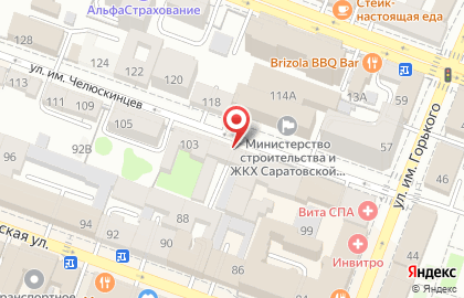 Юридический кабинет в Кировском районе на карте