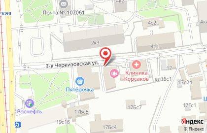 Агрегатор служб доставки для интернет-магазинов Shiptor на улице Преображенский Вал на карте