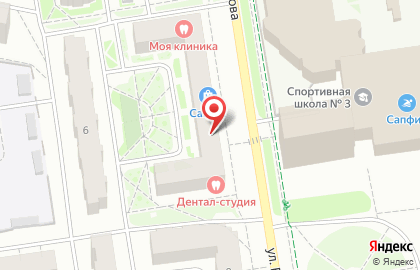 Туристическое агентство Гала тур на улице Винокурова на карте