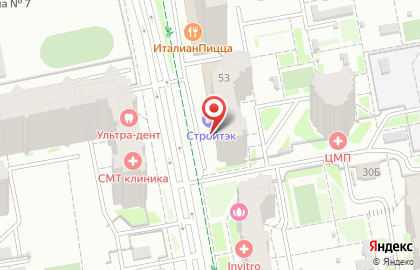 Группа компаний Стройтэк в Чкаловском районе на карте