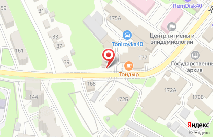 Шиномонтажная мастерская на ул. Баррикад, 175 на карте