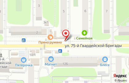 Кондитерская фабрика Вкусомка в Октябрьском районе на карте