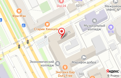 Интернет-магазин Слон на Екатерининской улице на карте