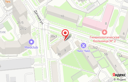 Аптека Гармония здоровья в Заельцовском районе на карте