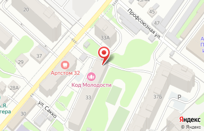 Автомат по продаже артезианской воды Родник здоровья на улице Сакко на карте