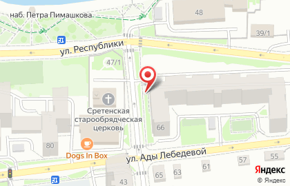 Союз строителей Красноярского края на карте