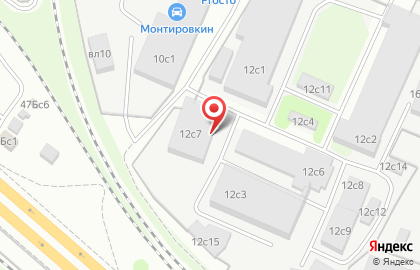 Компания МКС клининг в Остаповском проезде на карте