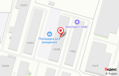 Автодром на карте