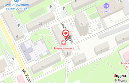 Аптека Липецкфармация на Тамбовской улице на карте