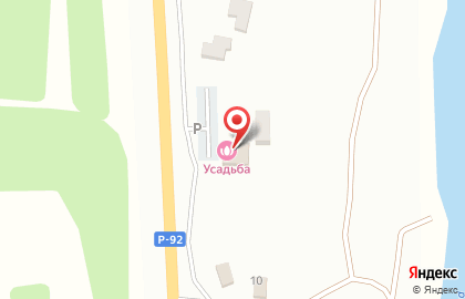 Банный комплекс Усадьба на Береговой улице на карте