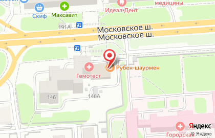 Салон Техника Здоровья на Московском шоссе на карте