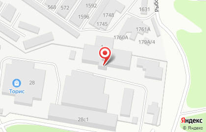 Доминанта в Челябинске на карте