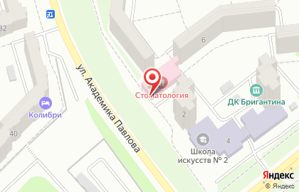 Стоматологическая поликлиника в Челябинске на карте