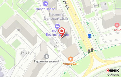 Марьинский первый деловой дом на карте
