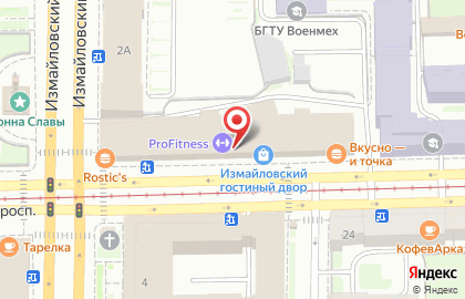 Лапша на 1-ой Красноармейской улице на карте
