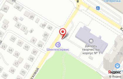 Шиномонтажная мастерская на Карагандинской улице на карте
