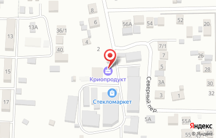 Компания по производству сухого льда Криопродукт на ​Водозаборной на карте