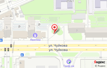 Большой Праздник на улице Маршала Чуйкова на карте